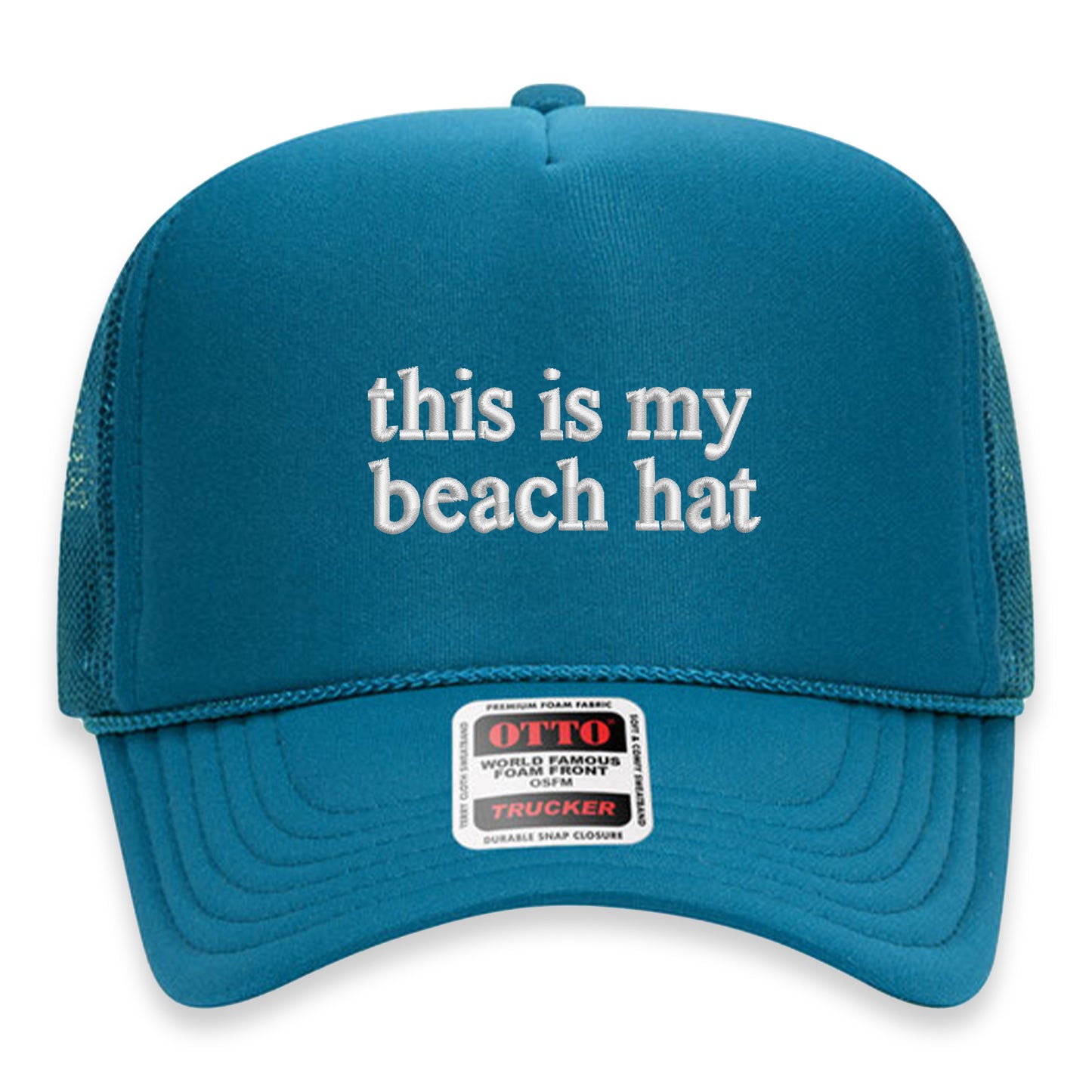 This Is My Beach Hat Foamie