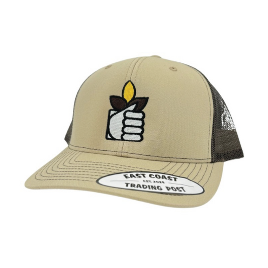 Pride in Tobacco Khaki/Coffee Trucker Hat