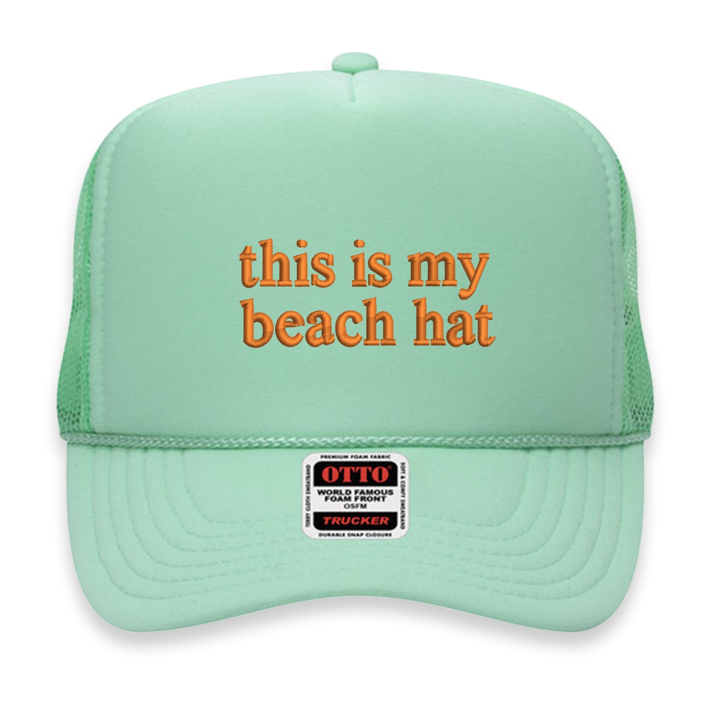 This Is My Beach Hat Foamie
