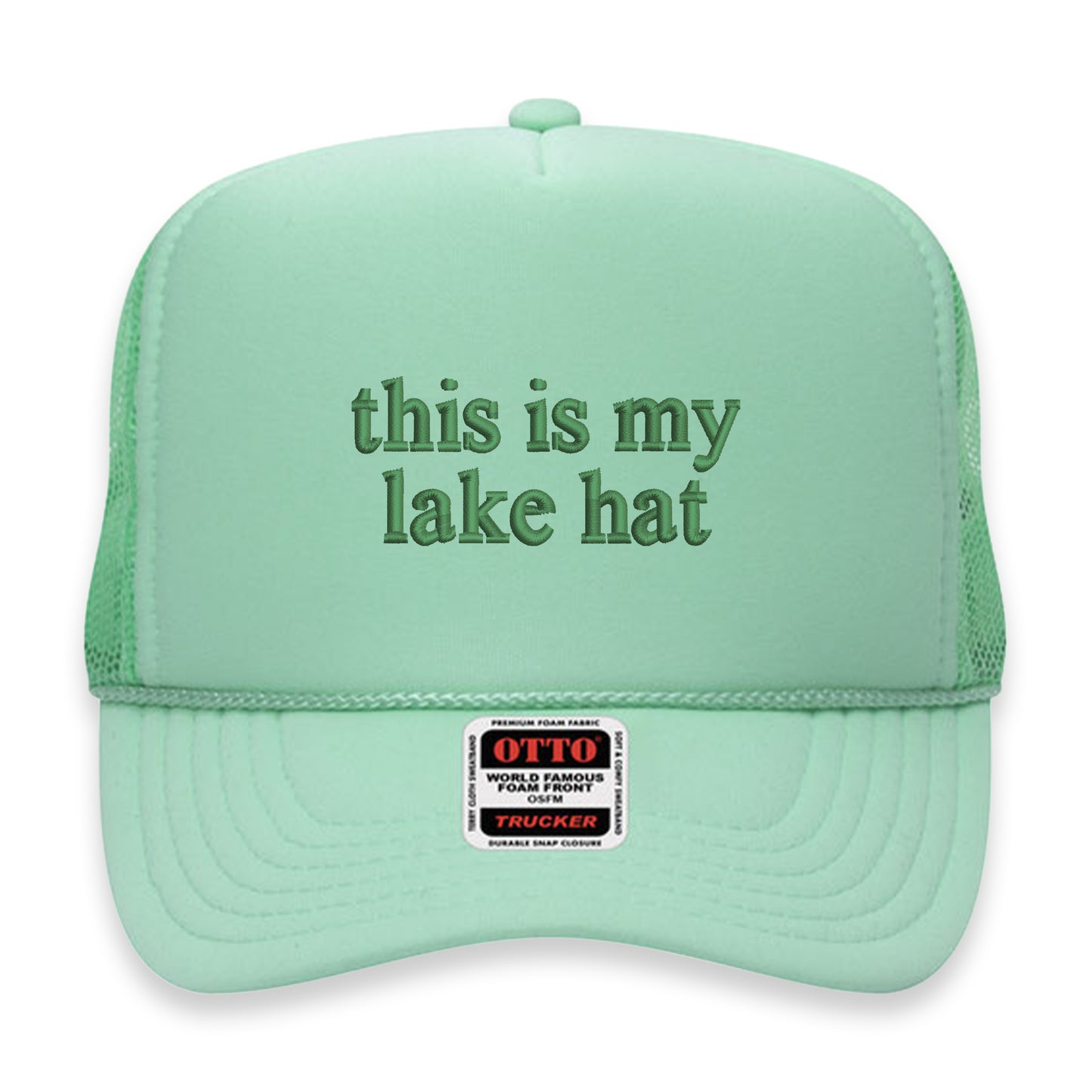 This Is My Lake Hat Foamie