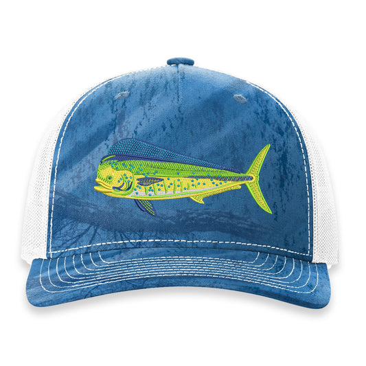 Mahi Mahi Camo Trucker Hat