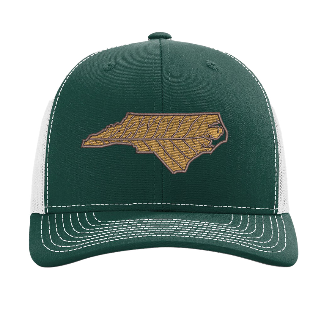 North Carolina Tobacco Leaf Trucker Hat