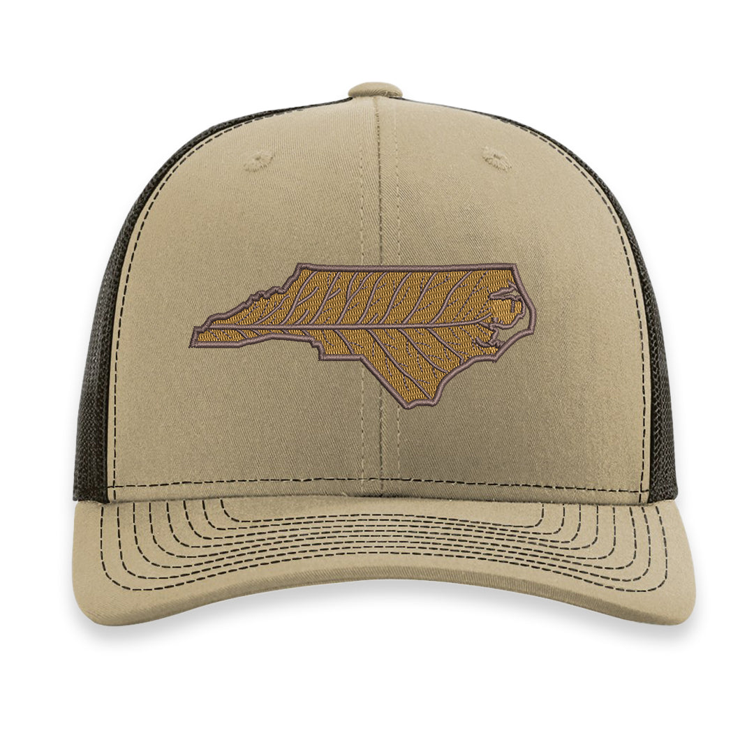 North Carolina Tobacco Leaf Trucker Hat
