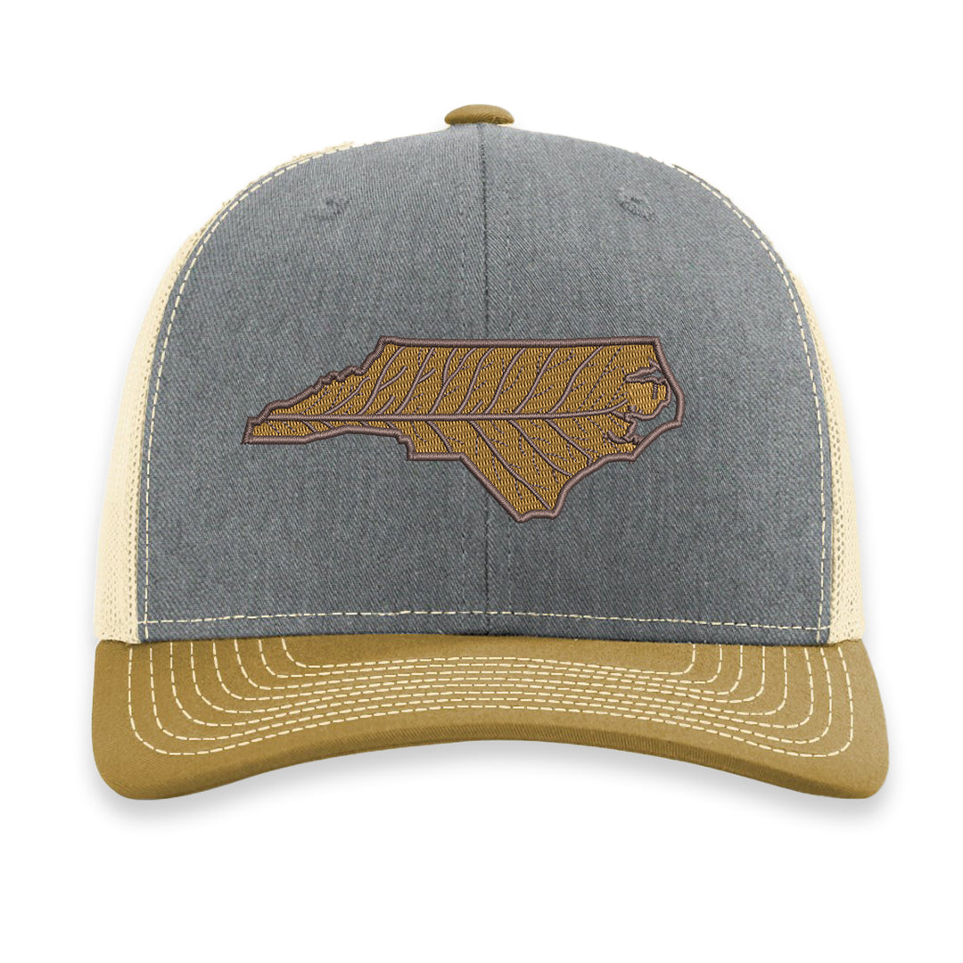 North Carolina Tobacco Leaf Trucker Hat