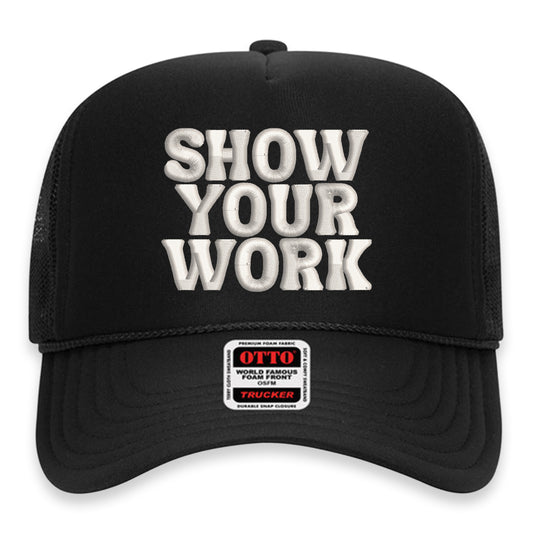 Show Your Work Foamie