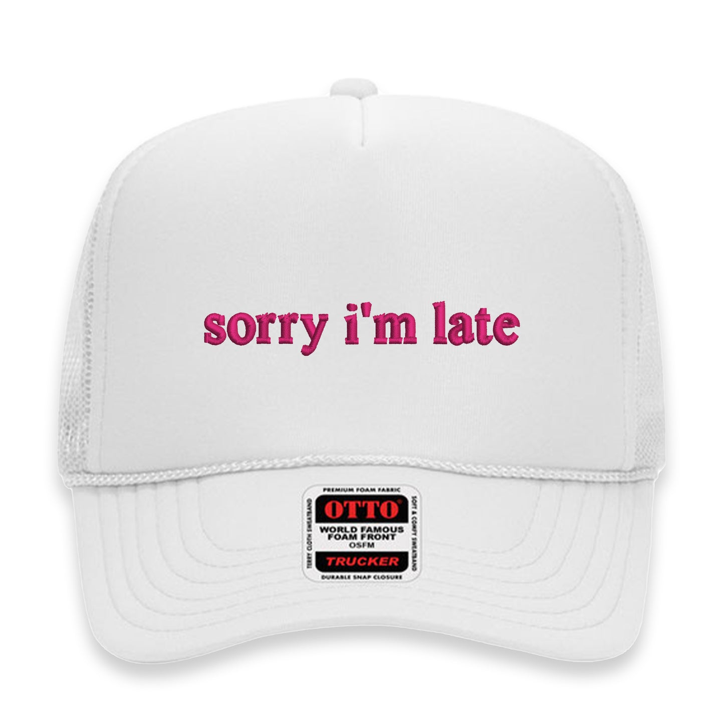 Sorry I'm Late Foamie