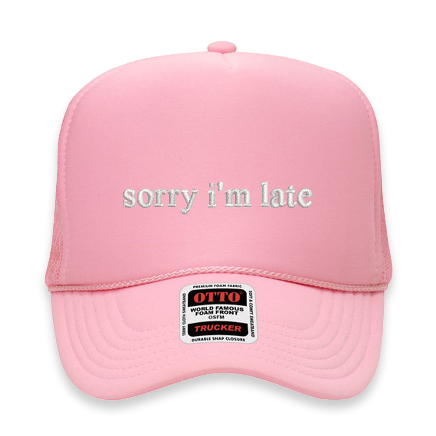 Sorry I'm Late Foamie