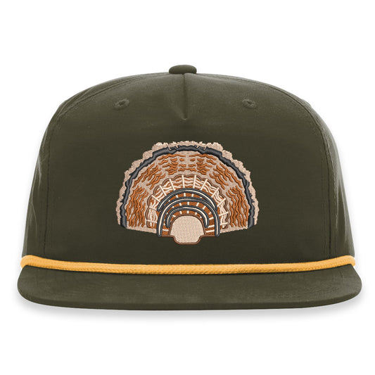 Turkey Fan Gramps Hat